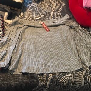 Off the shoulder summer top